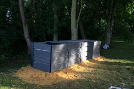 Exemple d’installation d’un compost collectif